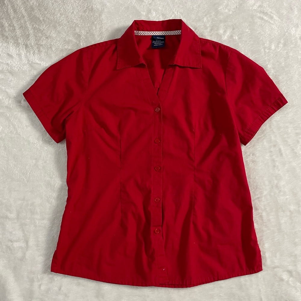 Button up top